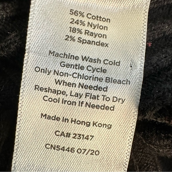 Talbots Black Ribbed Knit Turtleneck Sweater Long Sleeve, 2X - Picture 6 of 9